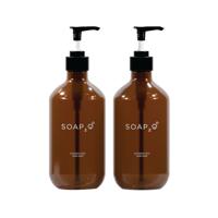 Hair + Body Gel Plastic Bottle 500ml S2OHB500G