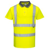 Portwest Hi Vis Polo Shirt S/S S Yellow