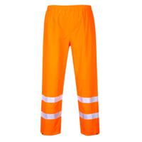 Portwest Hi Vis Rain Traffic Trousers XS Orange