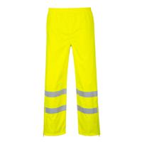 Portwest Hi Vis Breathable Rain Trousers XS Yellow