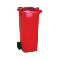 Wheelie Bin 120 Litre Red 331115