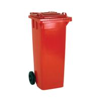 Wheelie Bin 140 Litre Red 331156