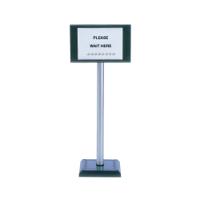 PVC Post 110cm with Sign A4 Holder 370445