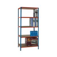 Standard Duty Painted Orange Shelf Unit Blue 378966