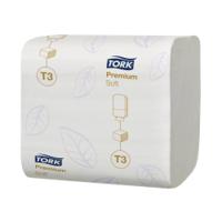 Tork T3 Folded Toilet Tissue 2-Ply 252 Sheets (Pack of 30) 114273