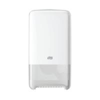 Tork T6 Twin Mid-Size Toilet Roll Dispenser White 557500