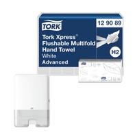 Tork Xpress Flushable Multifold Hand Towel 4200 Sheets + FOC Dispenser