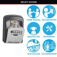 Master Lock Select Access 4-Digit Combination Lock Key Storage Unit 5401D