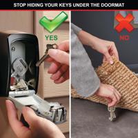 Master Lock Select Access 4-Digit Combination Lock Key Storage Unit 5401D