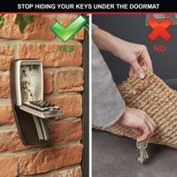 Master Lock Select Access Key Safe Box Push Button Wall Mount 5423EURD