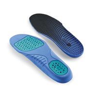 Shoes For Crews Comfort Insole with Gel Pads Blue Size 9.5 N2114-4445-9.510