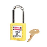 Master Lock Zenex 410 Padlock Yellow Pack of 6 410YLW