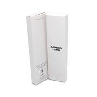 White Boxed Bamboo Comb (Pack of 250) I019A