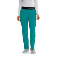 Skechers BreezeTrouser SK202: Sustainable Comfort Workwear with Eco-Friendly Performance Teal XXS