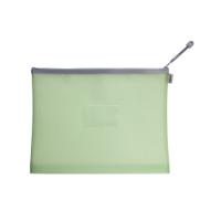 Snokpake EVA Mesh High Capacity Zippa Bag Foolscap Pastel Green (Pack of 3) 15905