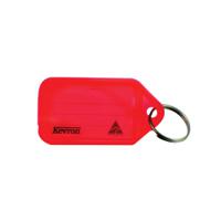 Kevron Plastic Clicktag Key Tag Red (100 Pack) ID5RED100