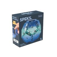 Speks Geode Magnetic Fidget Gamma Sphere Geode12ChromeBlu