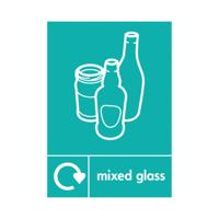 A5 Sign Self Adhesive Mixed Glass (Pack of 5) Y7321009