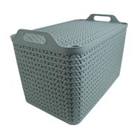 Strata Extra Large Basket with Lid 42L Green XW131-LPG-VW