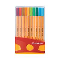 Stabilo Point 88 Fineliner Pen Colorparade Assorted (Pack of 20) 8820-03