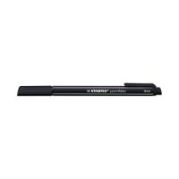 Stabilo PointMax Nylon Sign Pen Black (Pack of 10) 488/46