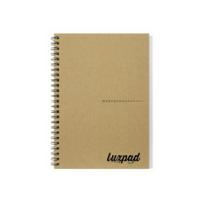 Silvine Luxpad Recycled Hardback Kraft Notebook 160pp A5 THBPINA5KR