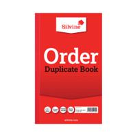 Silvine Duplicate Order Book 210x127mm (6 Pack) 610