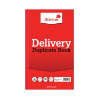 Silvine Duplicate Delivery Book 210x127mm (6 Pack) 613-T