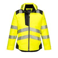 Portwest PW3 Hi Vis Winter Jacket L Yellow/Blk