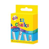 Tallon Blackboard Chalks White Pack of 12 101-0317