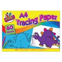 Art Box Tracing Paper Pad A4 60 Sheets (12 Pack) TAL05069