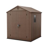 Keter Darwin Shed 6x6ft Wood Brown KET252003