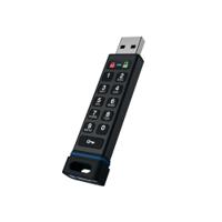 SecureUSB KP Hardware Encrypted USB 3.0 16GB Flash Drive FIPS 140-2 Level 3 Validated SU-KP-BL-16