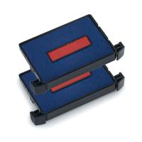 Trodat Ink Cartridge Replacement Pad 6/4750 Blue/Red (Pack of 2) 78253