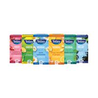 Tetley Fruit+Herbal Tea Bags Variety Pack 6x25 (Pack of 150) XFO3507