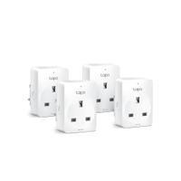 TP-Link Tapo P100 Mini Smart Wi-Fi Plug White (Pack of 4) Tapo P100-4-pack