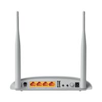 TP-Link 300Mbps Wireless N USB VDSL/ADSL Modem Router White TD-W9970