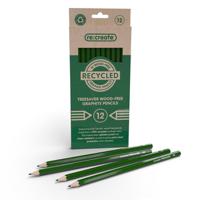 ReCreate Treesaver Recycled HB Pencil (12 Pack) TREE12HB