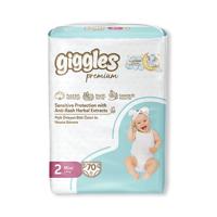Giggles Mini Nappies 3-6kg Jumbo (Pack of 70) 2101