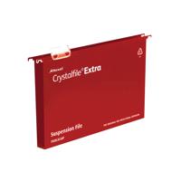 Rexel Crystalfile Extra 30mm Suspension File Red (Pack of 25) 70632