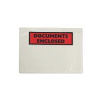 GoSecure Self Adhesive Document Envelopes A6 Documents Enclosed Text (Pack of 1000) 4302002