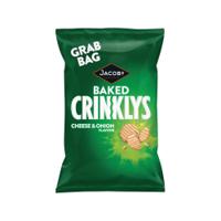 Jacobs Crinklys Cheese and Onion 45g (Pack of 30) 27812