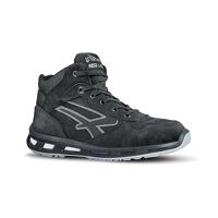 U.Power Lift Safety S3 Aluminium Toe Cap Nubuck Upper Boot 1Pr Black 02 UPRL1001302