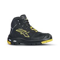 U.Power Cosmo Safety S3 Aluminium Toe Cap Leather Upper Boot 1Pr Black 5 UPRL1052405