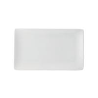 Pure White Rectangular Plate 11x6.25in/28x16cm (Pack of 6) E10004-B06018