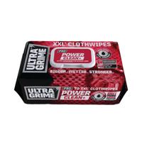 UltraGrime Pro Power Clean Plastic Free Wipes XXL Pack of 70 5921