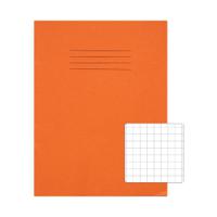 Rhino Exercise Book 10mm Square 80P 9x7 Orange (Pack of 100) VC46834