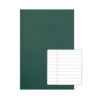 Rhino Exercise Book 8mm Ruled 80P A4 Dark Green (Pack of 50) VC48432