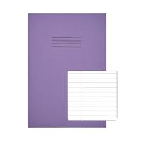 Rhino Exercise Book 8mm Ruled 80 Pages A4 Purple (Pack of 50) VC48471