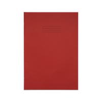 Rhino Exercise Book 8mm Ruled with Margin 80 Pages A4+ Red (Pack of 50) VDU080-200-4